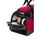 Сумка спортивная SWISSGEAR, красный/серый/чёрный, полиэстер 1200D, 52х25х30 см, 39 л