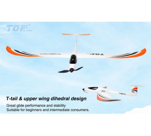 Радиоуправляемый планер Top RC T1800 (Propeller Power System) 1800мм 2.4G 4-ch LiPo RTF