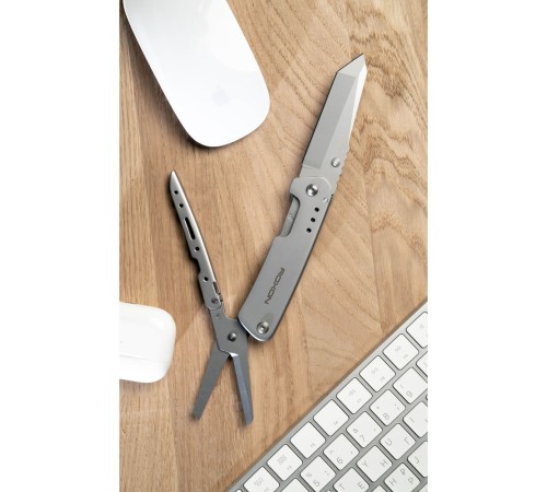 Нож многофункциональный Roxon KS KNIFE-SCISSORS, металлический S501