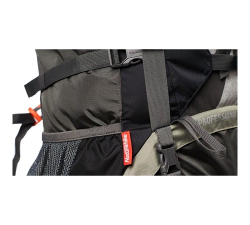 Рюкзак Naturehike NH70B070-B 70L черно-серый, 6927595709009