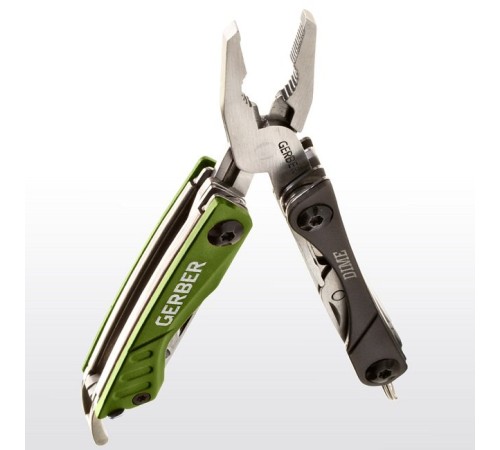 Мультитул Gerber Outdoor Dime Micro Tool, зеленый, блистер, (1014031), 31-001132