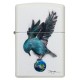 Зажигалка ZIPPO Spazuk с покрытием White Matte, латунь/сталь, белая, матовая, 38x13x57 мм
