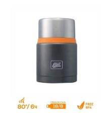 Термос для еды Esbit FJSP,  c ложкой, темно-серый (оранжевый), 0.75 л, FJ750SP-GO