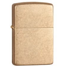 Зажигалка ZIPPO Armor™с покрытием Tumbled Brass, латунь/сталь, золотистая, матовая, 38x13x57 мм