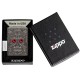 Зажигалка ZIPPO Armor™ Crystal с покрытием High Polish Black Ice®, латунь/сталь, чёрная, 38x13x57 мм