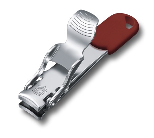 Книпсер VICTORINOX с отверстием для шнурка, сталь, красный, в блистере