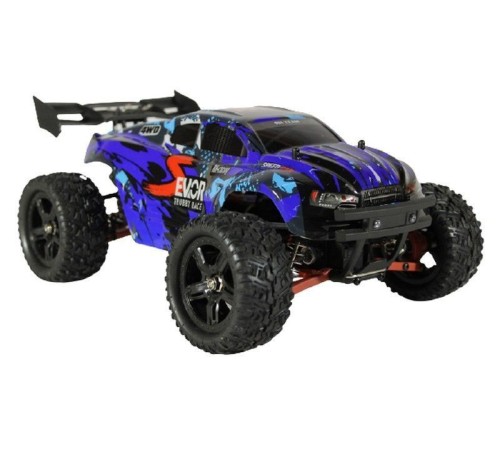 Радиоуправляемая трагги Remo Hobby S EVO-R UPGRADE V2.0 (синяя) 4WD 2.4G 1/16 RTR