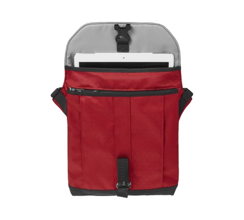 Сумка наплечная VICTORINOX Altmont Original Flapover Digital Bag, красная, нейлон, 26x10x30 см, 7 л