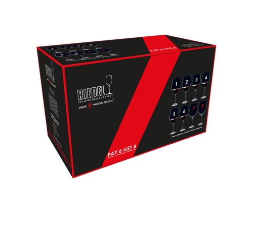 Бокалы для красного вина Riedel Vinum Cabernet/Merlot 8 шт.