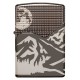 Зажигалка ZIPPO Armor™ с покрытием High Polish Black Ice®, латунь/сталь, чёрная, 38x13x57 мм