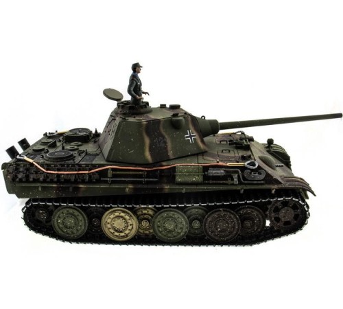 Радиоуправляемый танк Taigen 1/16 Panther type F (Германия) дым (для ИК боя) V3.0 2.4G RTR