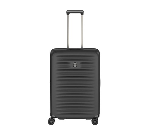 Чемодан VICTORINOX Airox Advanced, черный матовый, 100% поликарбонат Makrolon, 46x29x69 см, 75 л