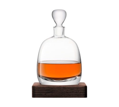 Набор для виски с деревянными подставками Lsa International Islay Whisky