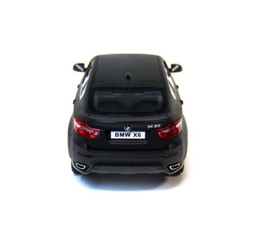 Р/У машина MZ BMW X6 2016M черный матов 1/14 + акб