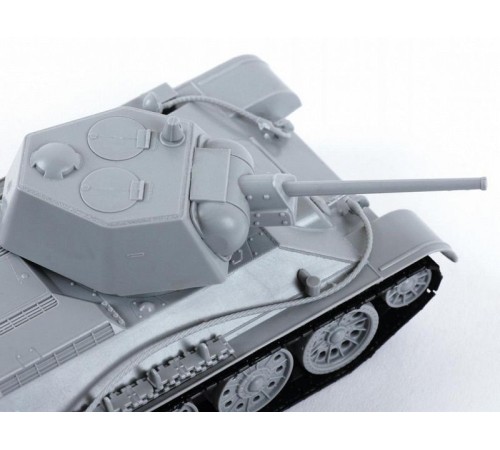 Сборная модель ZVEZDA Советский танк Т-34/76 (сборка без клея), 1/72