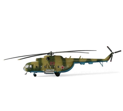 Сборная модель ZVEZDA Российский десантно-штурмовой вертолет Ми-8МТ, 1/72