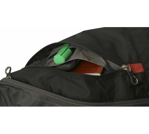 Рюкзак SWISSGEAR с одним плечевым ремнем, черный/серый, 25x15x45 см, 7 л
