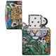 Набор из двух зажигалок ZIPPO Загадки леса с покрытием Glow-in-the-Dark Green, зелёные, глянецевые