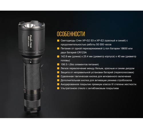 Фонарь Fenix TK25RB