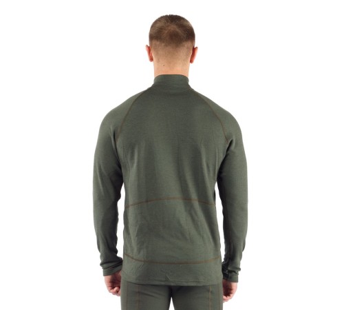 Футболка  мужская WIRY/ дл. рукав/ шерсть 260/ зеленый/ M, WIRY6262M