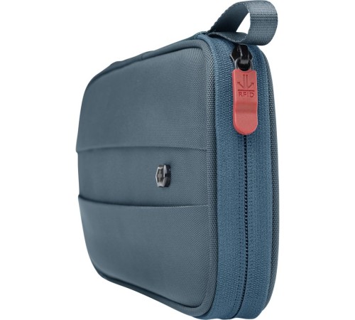 Органайзер VICTORINOX 17.1 Color с защитой от сканирования RFID, зелёный, нейлон 800D, 13x3x26 см