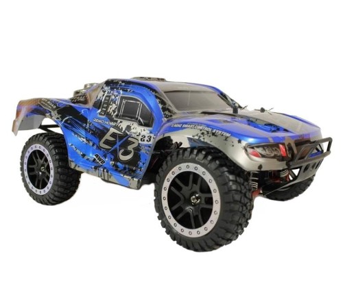 Радиоуправляемый шорт-корс Remo Hobby EX3 UPGRADE (синий) 4WD 2.4G 1/10 RTR