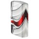 Зажигалка Zippo Flame Design с покрытием White Matte, латунь/сталь, белая, матовая, 38x13x57 мм