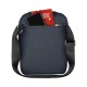Сумка через плечо VICTORINOX Architecture Urban 2 Crossbody Bag,синий, полиэстер/кожа, 9x22x28 см,6л