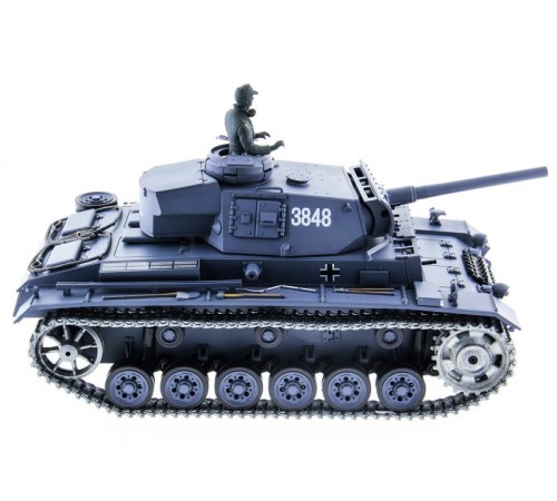 Радиоуправляемый танк Heng Long  Panzer III type L Professional V6.0  2.4G 1/16 RTR