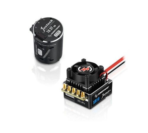 Бесколлекторная система Hobbywing COMBO-XR10-JS2-G3-Black-G2.1 (1/10)