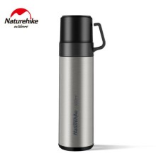 Термос Naturehike NH17S020-B 3в1 600мл серебряный, 6927595724125