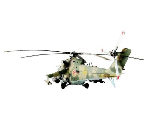 Сборная модель ZVEZDA Советский ударный вертолет Ми-24В/ВП 