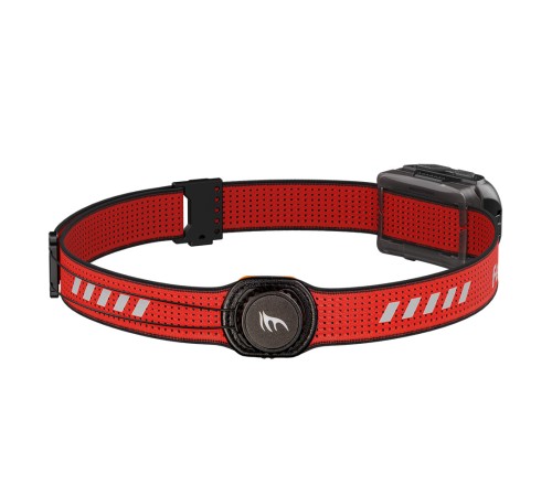Налобный фонарь Fenix HL18R-T V2.0 черный с красным ремешком