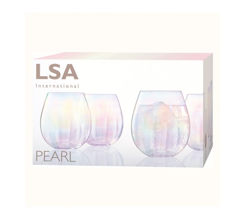 Набор стаканов Lsa International Pearl, 425 мл, 4 шт.