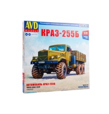 Сборная модель AVD КРАЗ-255Б бортовой, 1/72