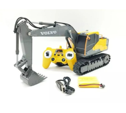 Радиоуправляемый экскаватор Double Eagle Volvo EC160E 1/26 2.4G RTR