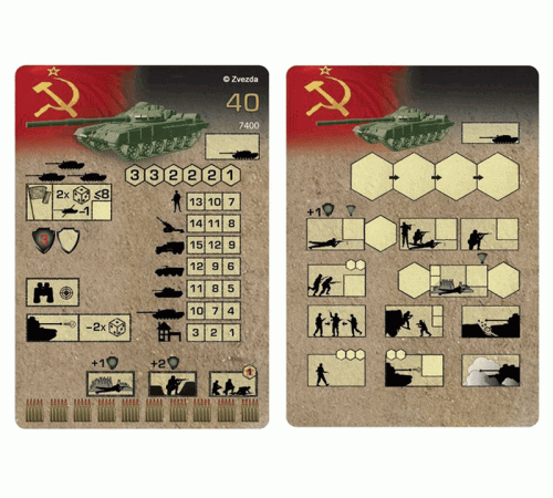 Сборная модель ZVEZDA Советский основной боевой танк Т-72Б, 1/100