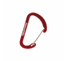 Карабин Naturehike NH15A004-H  D-образный мини 4см 2 упаковки темно-красный, 6927595717332