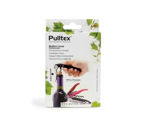 Штопор Pulltex Waiter Button Lever Corkscrew Black