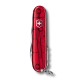 Нож перочинный VICTORINOX Huntsman, 91 мм, 15 функций, полупрозрачный красный