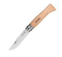 Нож Opinel №8, нержавеющая сталь, рукоять из бука, 123080