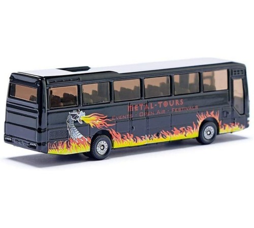 Автобус Siku 1624 MAN туристический 1/87, 29.5 см, черный