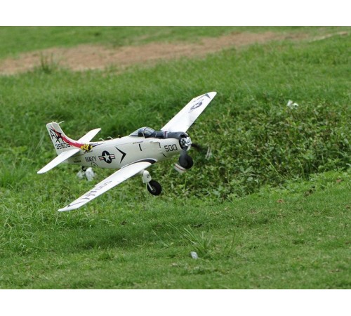 Радиоуправляемый самолет Top RC A1 Sky Raider белый 800мм 2.4G 4-ch LiPo RTF
