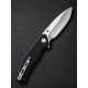 Складной нож SENCUT Slashkin D2 Steel Satin Finished Handle G10 Black