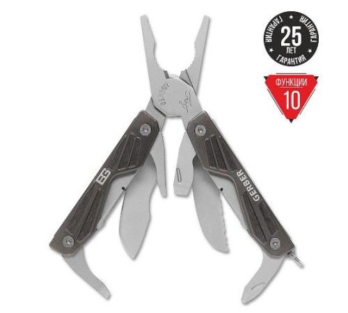 Мультитул Gerber Bear Grylls Compact, блистер, (1013981), 31-000750