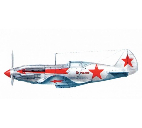 Сборная модель ZVEZDA Советский истребитель МиГ-3, 1/72
