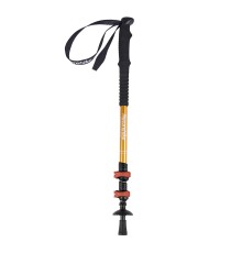 Палка Треккинговая Naturehike ST01 6061 AL NH17D001-Z  с 3 узлами женская 57-120 золотой