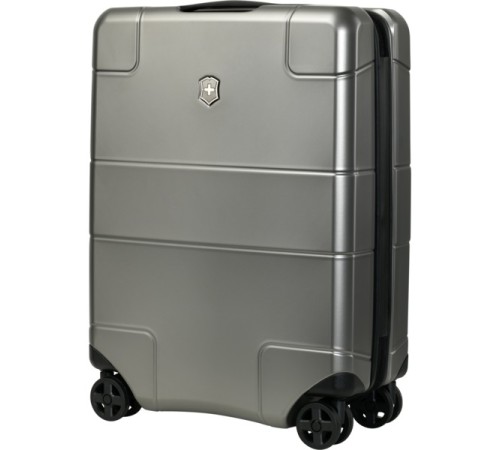 Чемодан VICTORINOX Lexicon, серый, 100% поликарбонат, 40x20x55 см, 34 л
