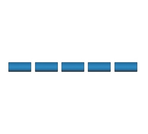Ластик Cross для механического карандаша без кассеты 0.7мм (5 шт); блистер