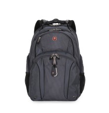 Рюкзак WENGER,15” серый/серебристый, полиэстер 900D/М2 добби, 34x16x48 см, 26 л